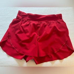 COPY - Lululemon Fast and Free High Rise Reflective Classic fit 3” Shorts